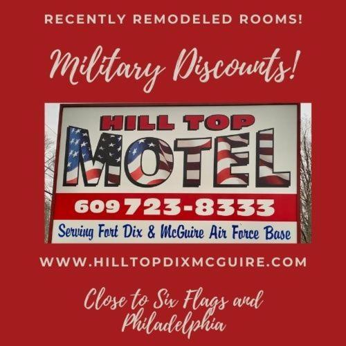 Hill Top Motel Wrightstown Екстериор снимка